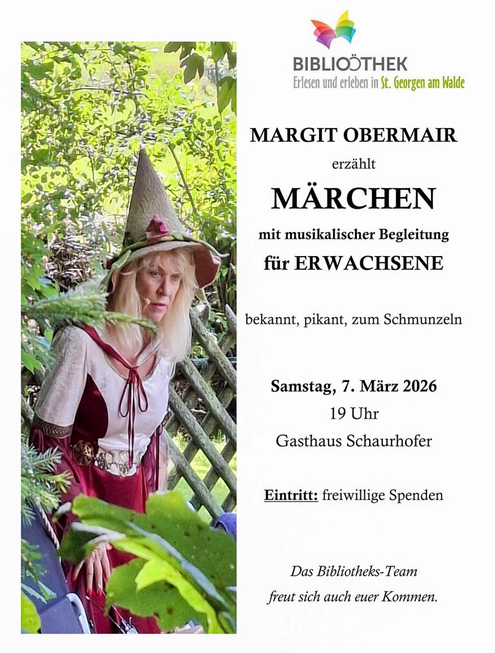 Lesung Märchen für Erwachsene