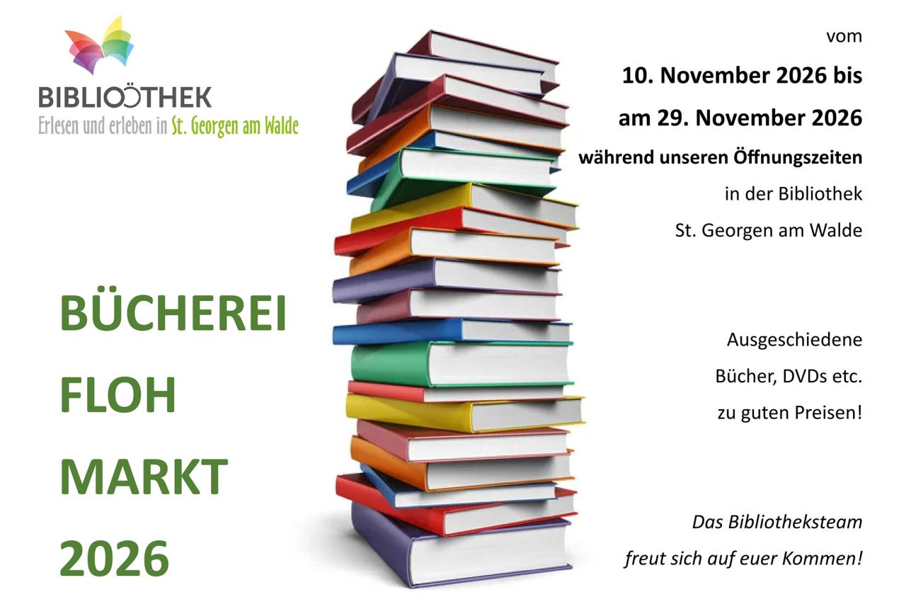 Büchereiflohmarkt 2026