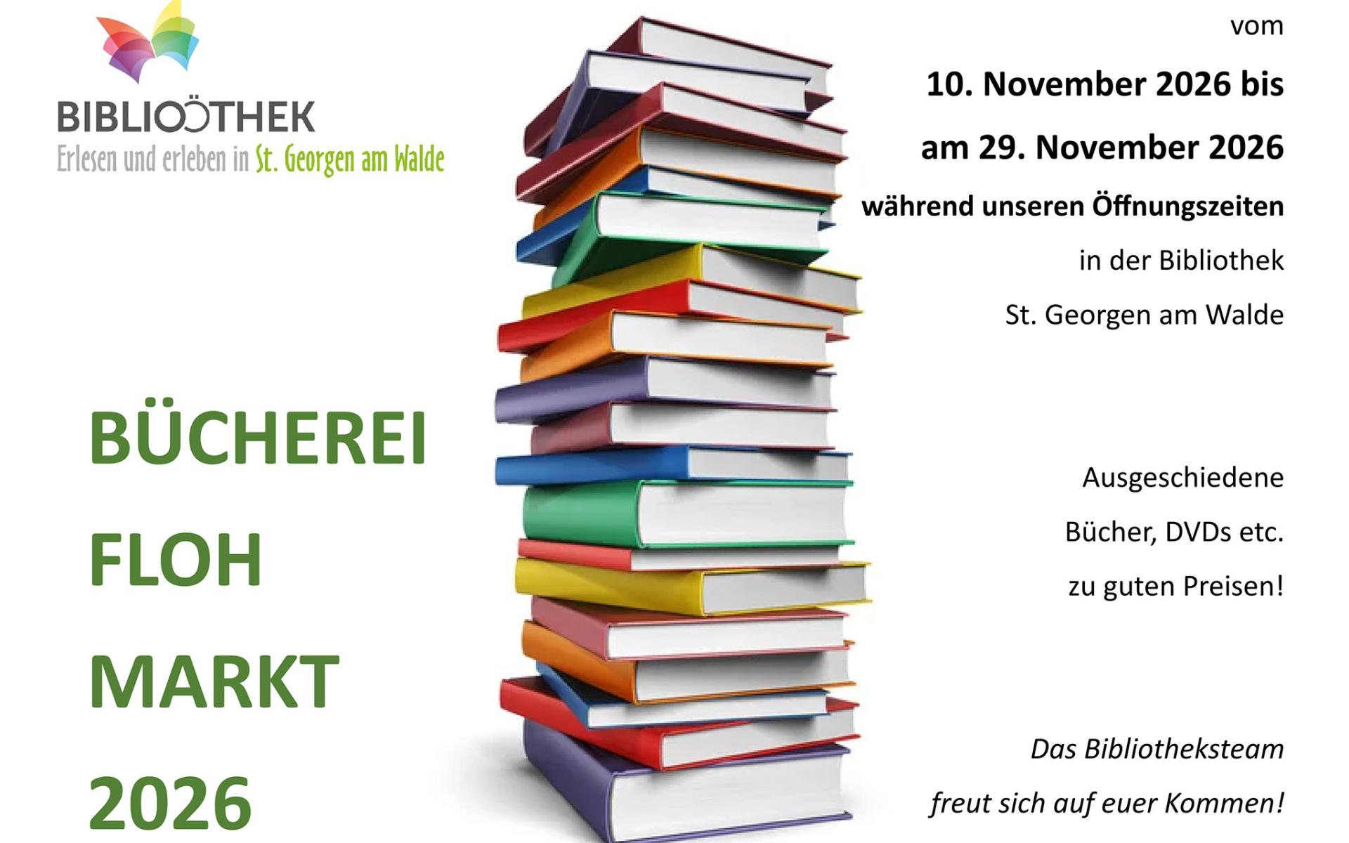 Büchereiflohmarkt 2026